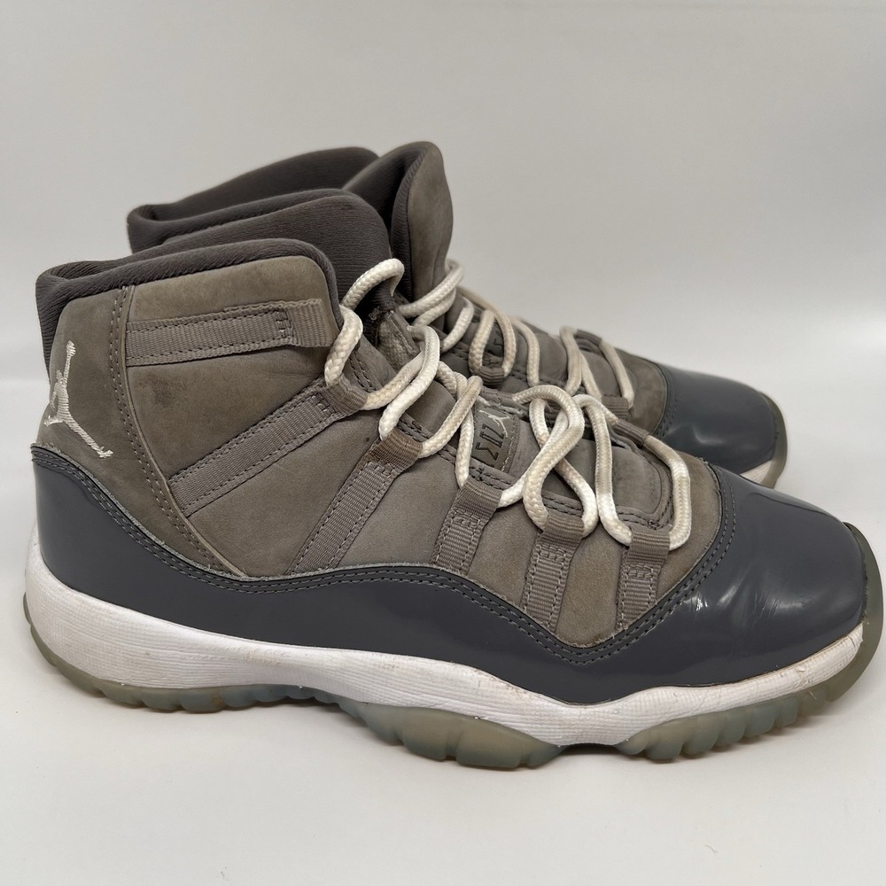 Nike Air Jordan Retro 11 Cool Grey Size 4Y GS Boys Girls Basketball Shoes Youth